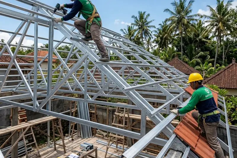Kelebihan dan Kekurangan Rumah Baja Ringan