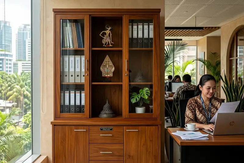 Tips Jitu Mencegah Rayap Menyerang Lemari Kayu Kantor Anda